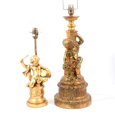 Lot 536 - Two table lamps