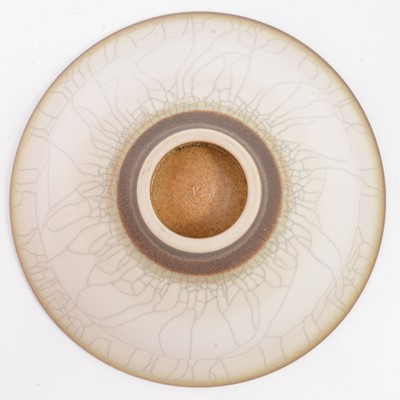 Lot 189 - David James White - a studio porcelain bowl.