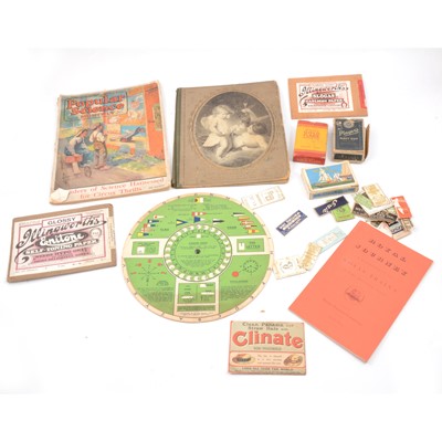 Lot 177 - Collection of playing cards and advertising ephemera.