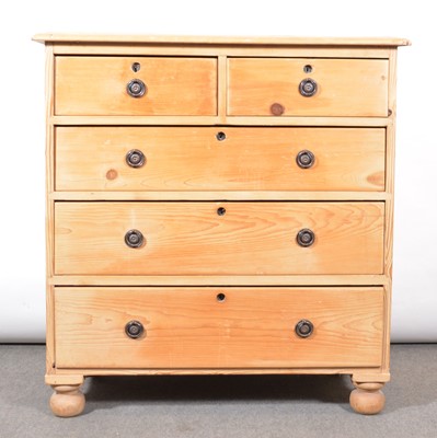 Lot 463 - Pine chest of drawers