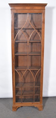 Lot 459 - Victorian mahogany freestanding narrow bookcase