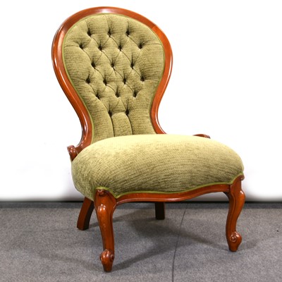 Lot 459 - Victorian style nursing chair