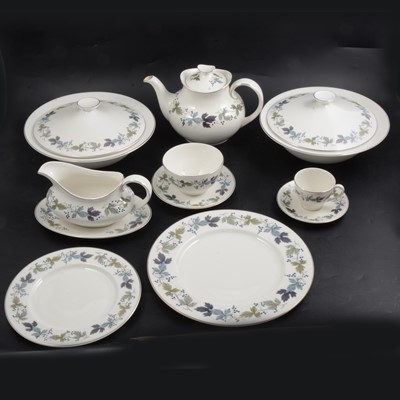 Lot 73 - Royal Doulton 'Burgundy' pattern part dinner and tea service.