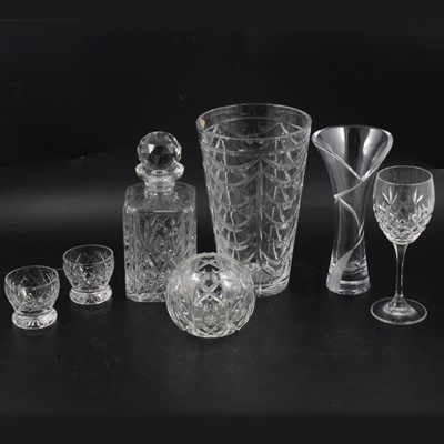 Lot 17 - Thomas Webb & Corbett table glass