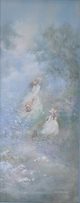 Lot 374 - Marge Bodner Thomas - two oil paintings