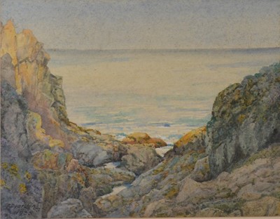 Lot 388 - Fred Dearden - Polperro, Cornwall; and another of Thurmaston