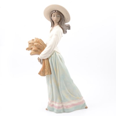 Lot 3 - Nao 'Woman With Wheat' figure.