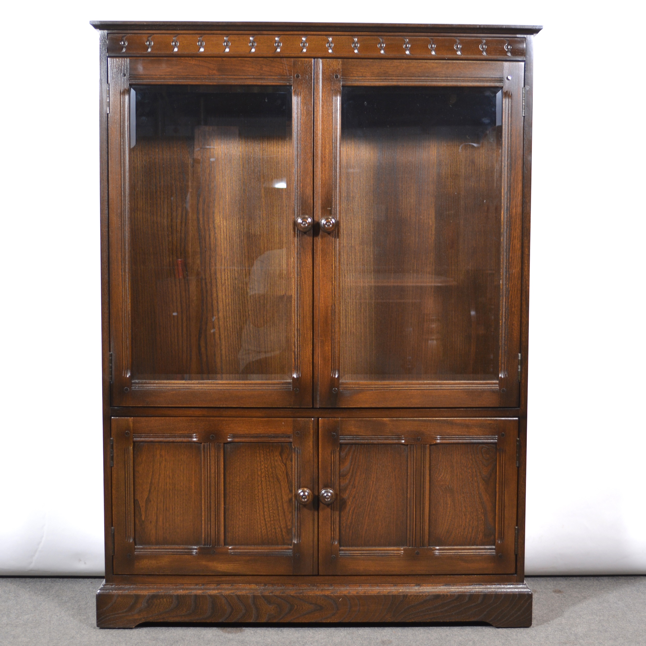 Lot 489 Ercol bookcase,