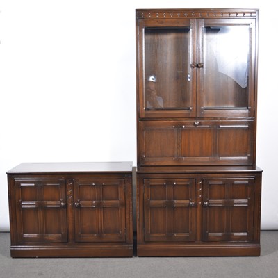 Lot 518 - Suite of Ercol cabinets