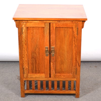 Lot 545 - Modern hardwood side cabinet