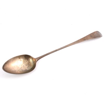 Lot 279 - George III silver basting spoon
