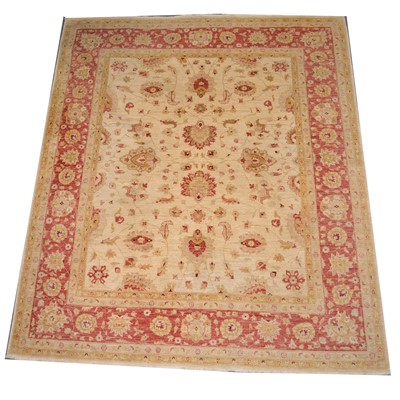 Lot 586 - Zeigler pattern carpet.