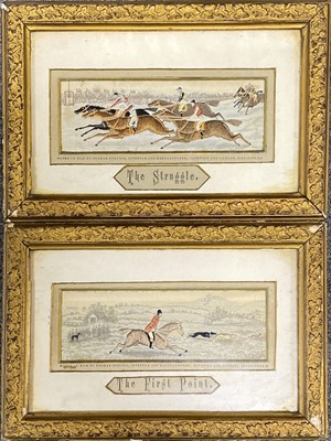 Lot 398 - A number of prints and silks, including two stevengraphs.