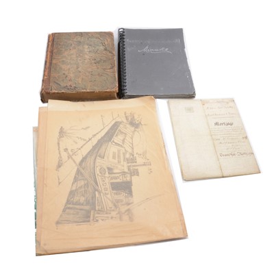 Lot 164 - John Throsby, The Supplementary Volume to the Leicestershire Views, and other documents.
