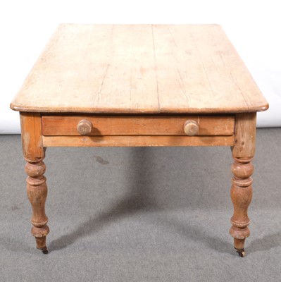 Lot 491 - Pine kitchen table