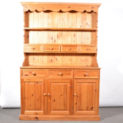 Lot 473 - Modern pine kitchen suite