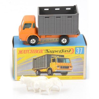 Lot 141 - Matchbox Superfast model no.37 Cattle Truck