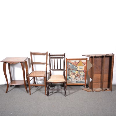 Lot 499 - Collection of small furniture.