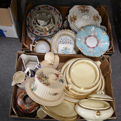 Lot 57 - Adderley Ware earthenware dinner service, and other decorative ceramics and tableware.
