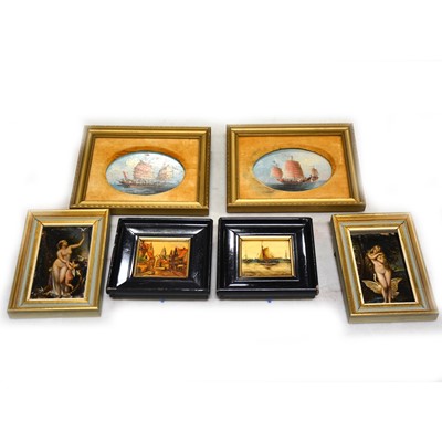 Lot 330 - Miniature of sailing boats and others.