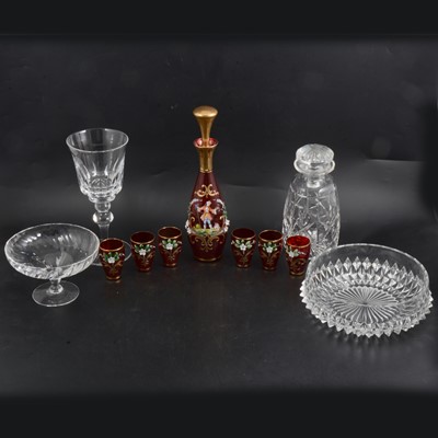 Lot 54 - Two boxes of glassware