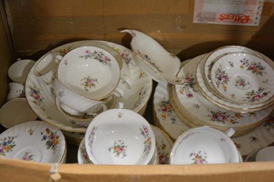 Lot 89 - Ridgway 'English Garden' and Minton 'Marlow' part dinner and coffee services.