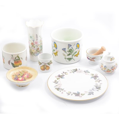 Lot 14 - Portmeirion, Royal Worcester and Aynsley wares.
