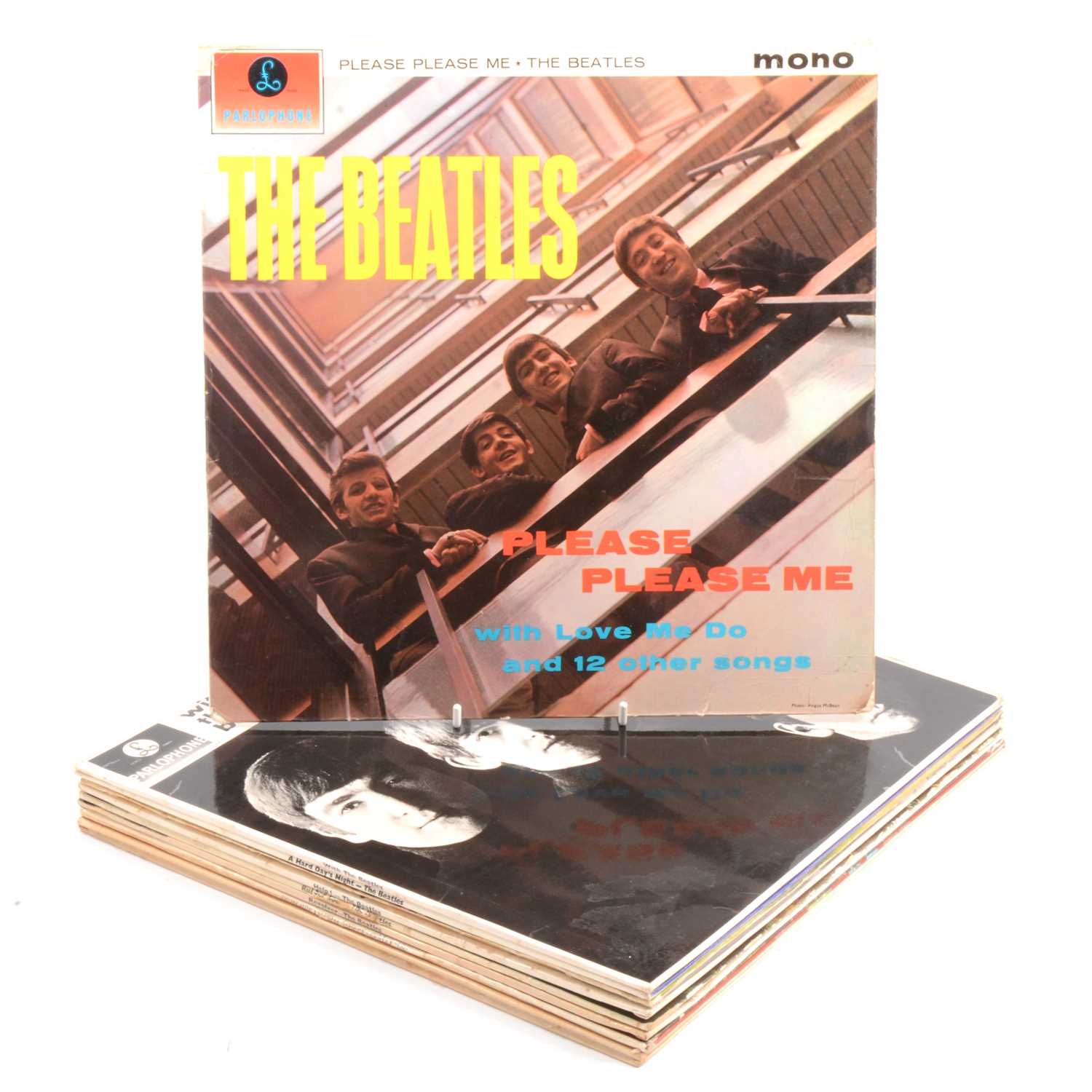 Lot 218 - The Beatles LP vinyl records