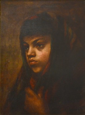 Lot 302A - European School, A young girl