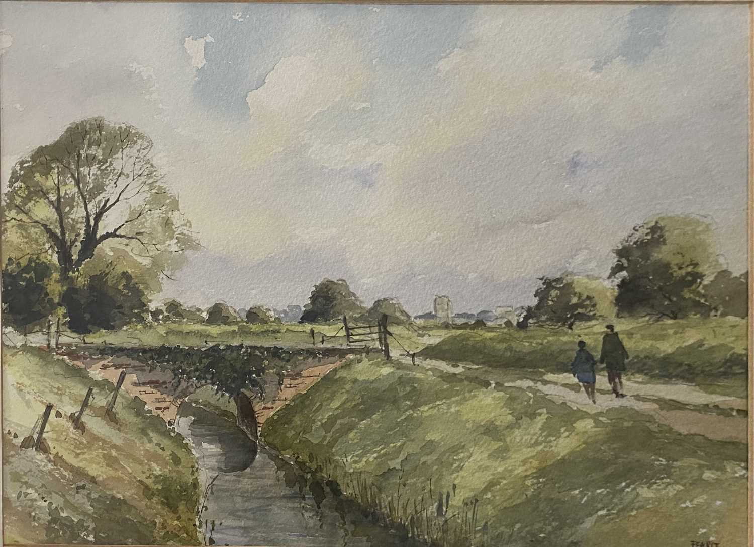 Lot 481 - Austin Pearce, Early Morning Walk, West Winch Common, and others