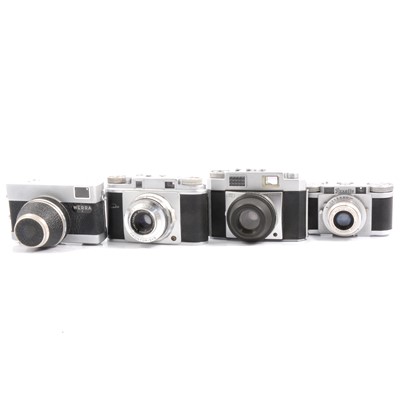 Lot 238 - Mid-century 35mm cameras.
