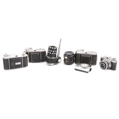 Lot 237 - Vintage cameras, lenses and accessories