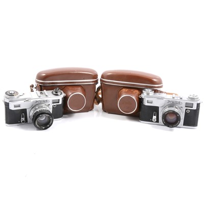 Lot 241 - Two Kiev Rangefinder cameras