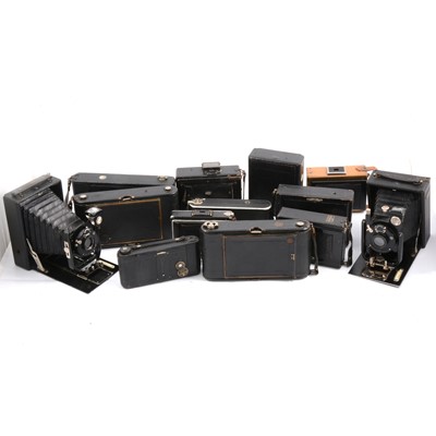 Lot 247 - Early 20th-century folding cameras