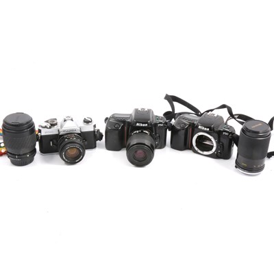 Lot 130 - SLR film cameras