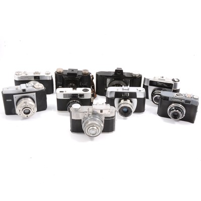 Lot 249 - 35mm and other mid-century cameras