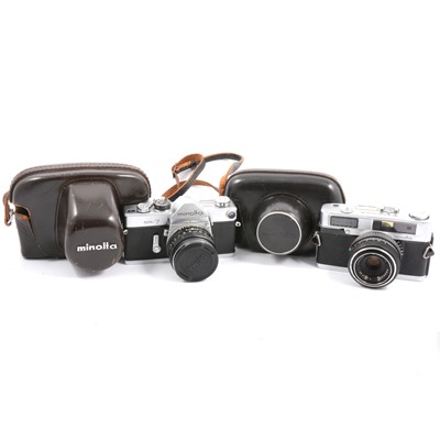 Lot 131 - Minolta 35mm cameras
