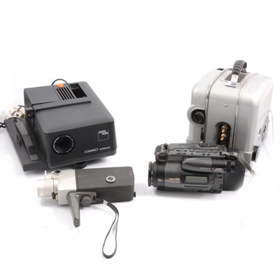 Lot 235 - Projectors and video cameras