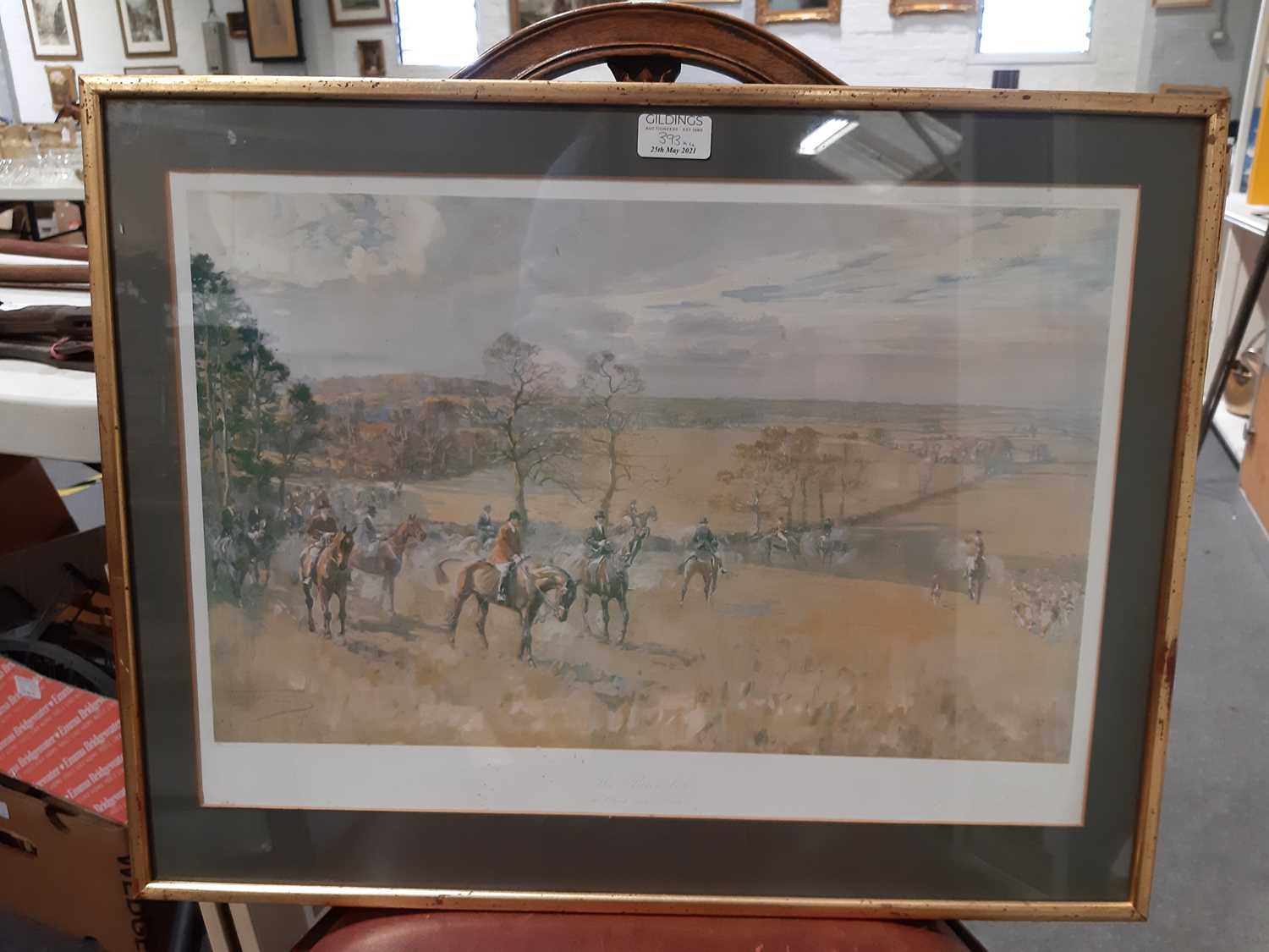 Lot 338 - After Lionel Edwards, hunting prints.