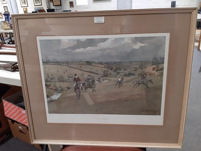 Lot 338 - After Lionel Edwards, hunting prints.