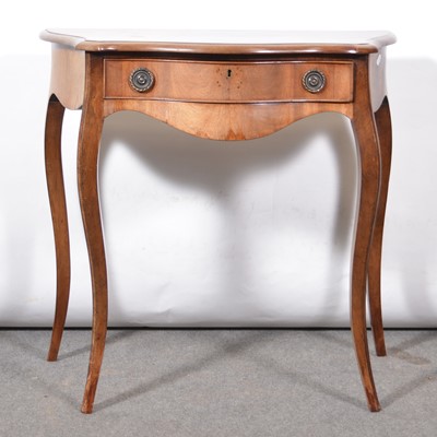 Lot 404 - Mahogany console table