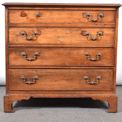 Lot 403 - George III style mahogany chest of drawers