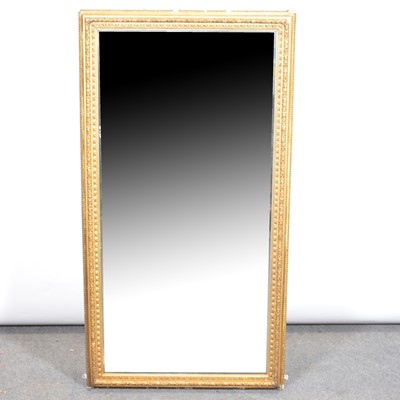 Lot 428 - Gilt framed wall mirror