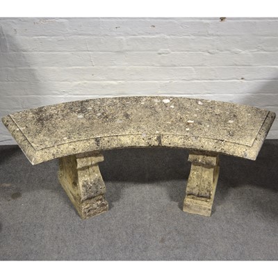 Lot 516 - Haddonstone garden bench