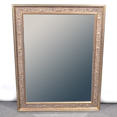 Lot 432 - Modern gilt framed wall mirror