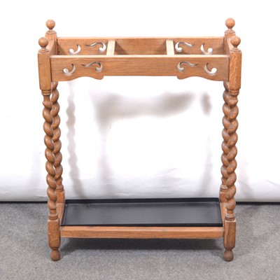 Lot 380 - Oak stickstand