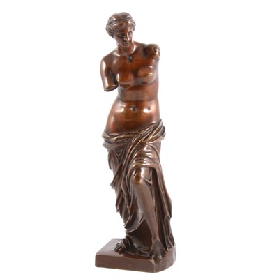Lot 75 - After Sauvage, Venus de Milo, bronze