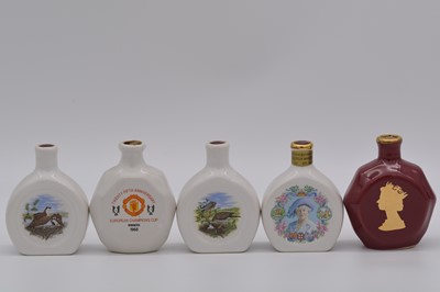Lot 137 - Twenty five assorted ceramic Rutherford's whisky miniatures