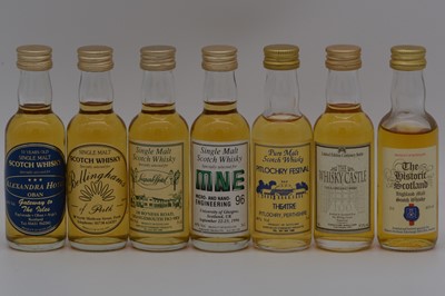 Lot 603 - Sixty three assorted single malts and blends for Hospitality and other Special bottlings