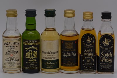 Lot 602 - Fifty six assorted single malts and blends for Hospitality and other Special bottlings